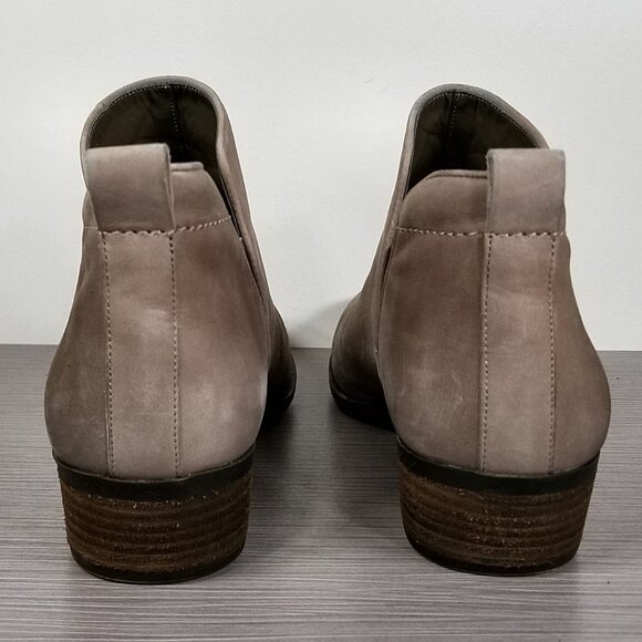 BP. Francine Split Shaft Bootie, Taupe Leather, Womens Size 9 - Picture 5 of 10